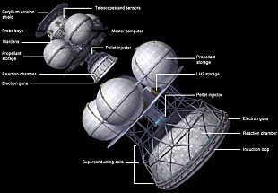 Daedalus design, courtesy of Adrian Mann Daedalus design, courtesy of Adrian Mann