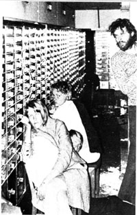 1973 police photo of the hostages at the Kreditbanken, Stockholm, Sweden. The captor appears at right. 1973 police photo of the hostages at the Kreditbanken, Stockholm, Sweden. The captor appears at right.