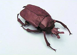 Goliath Beetle, robert j. lang origami Goliath Beetle, robert j. lang origami