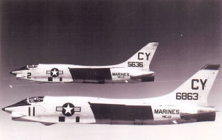 The F8U Combat Jet The F8U Combat Jet