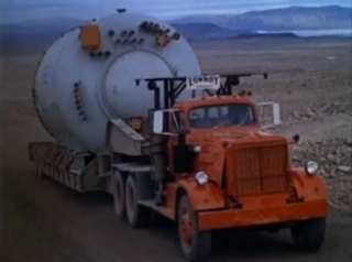 The nuclear reactor en route to Camp Century The nuclear reactor en route to Camp Century