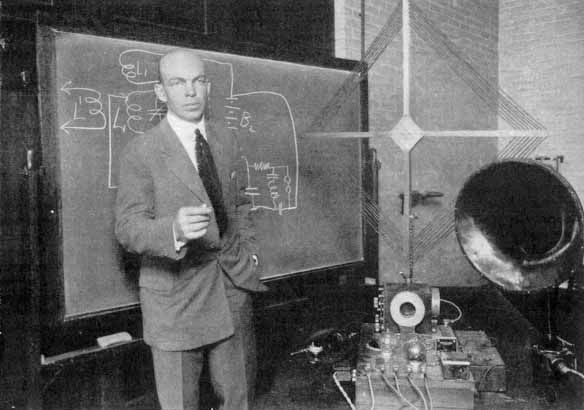 Armstrong before Radio Club of America Armstrong before Radio Club of America