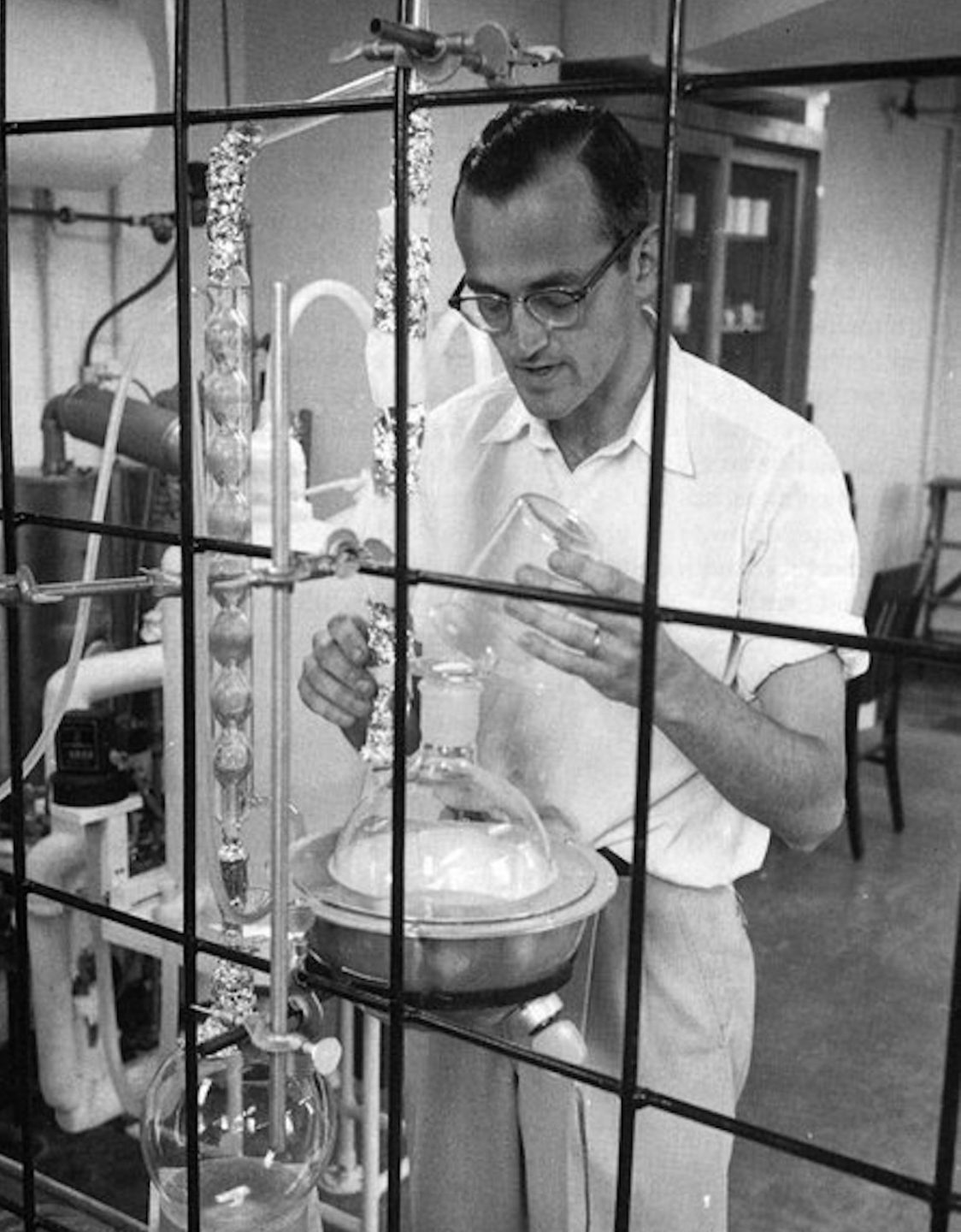 Patterson in the laboratory
