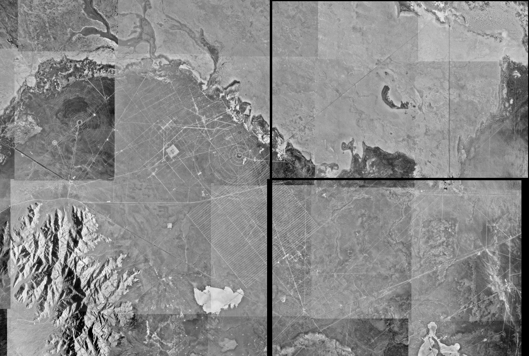 Satellittbilde av Dugway Proving Grounds