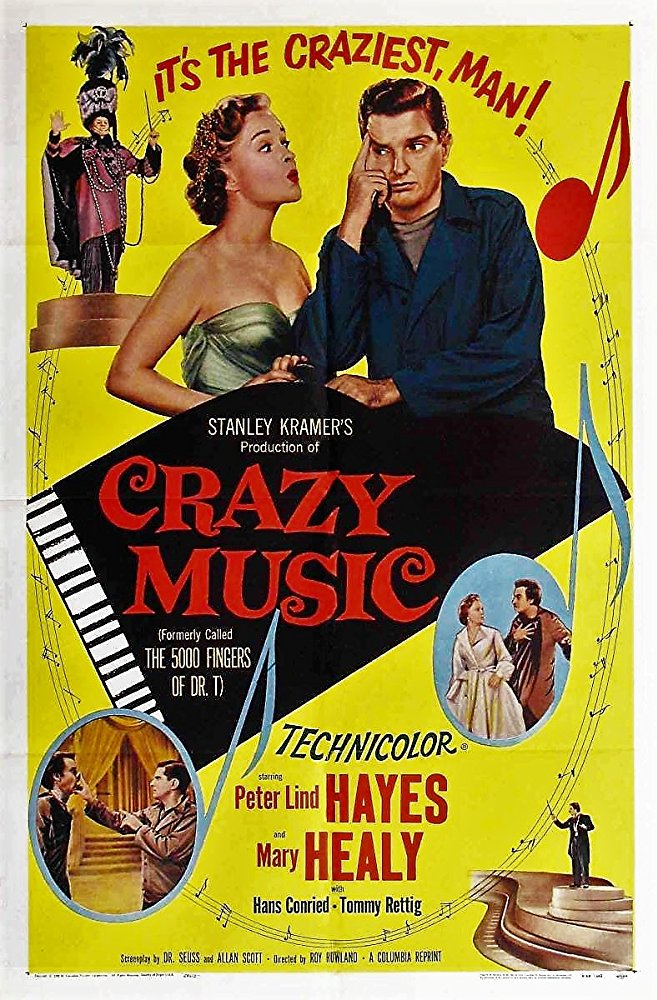 Movie poster for Crazy Music