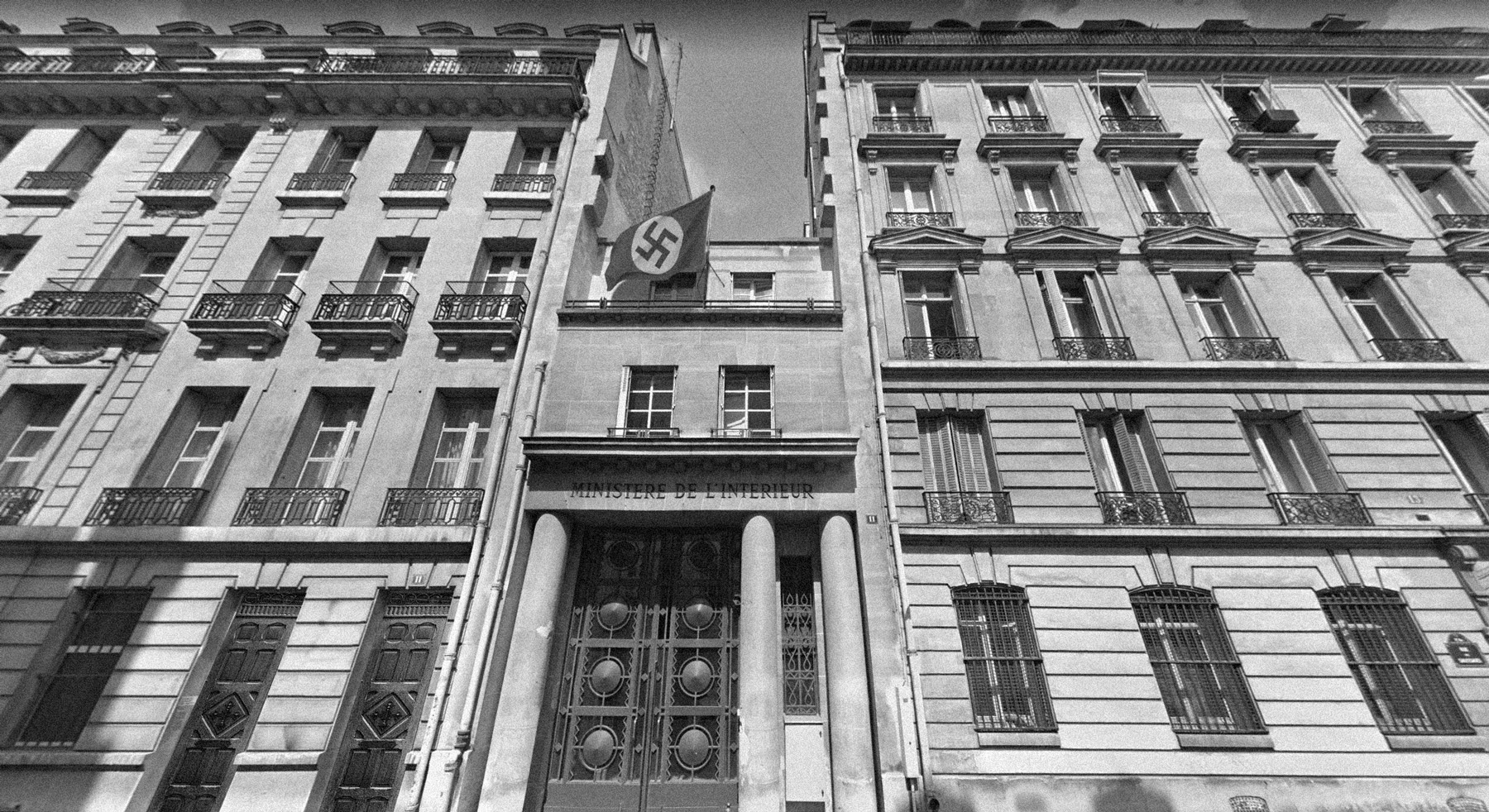 Artist's reconstruction of French Gestapo Headquarters