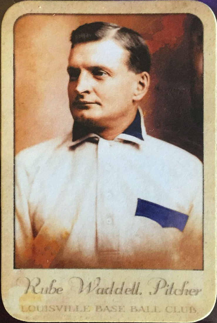 Waddell's base ball card