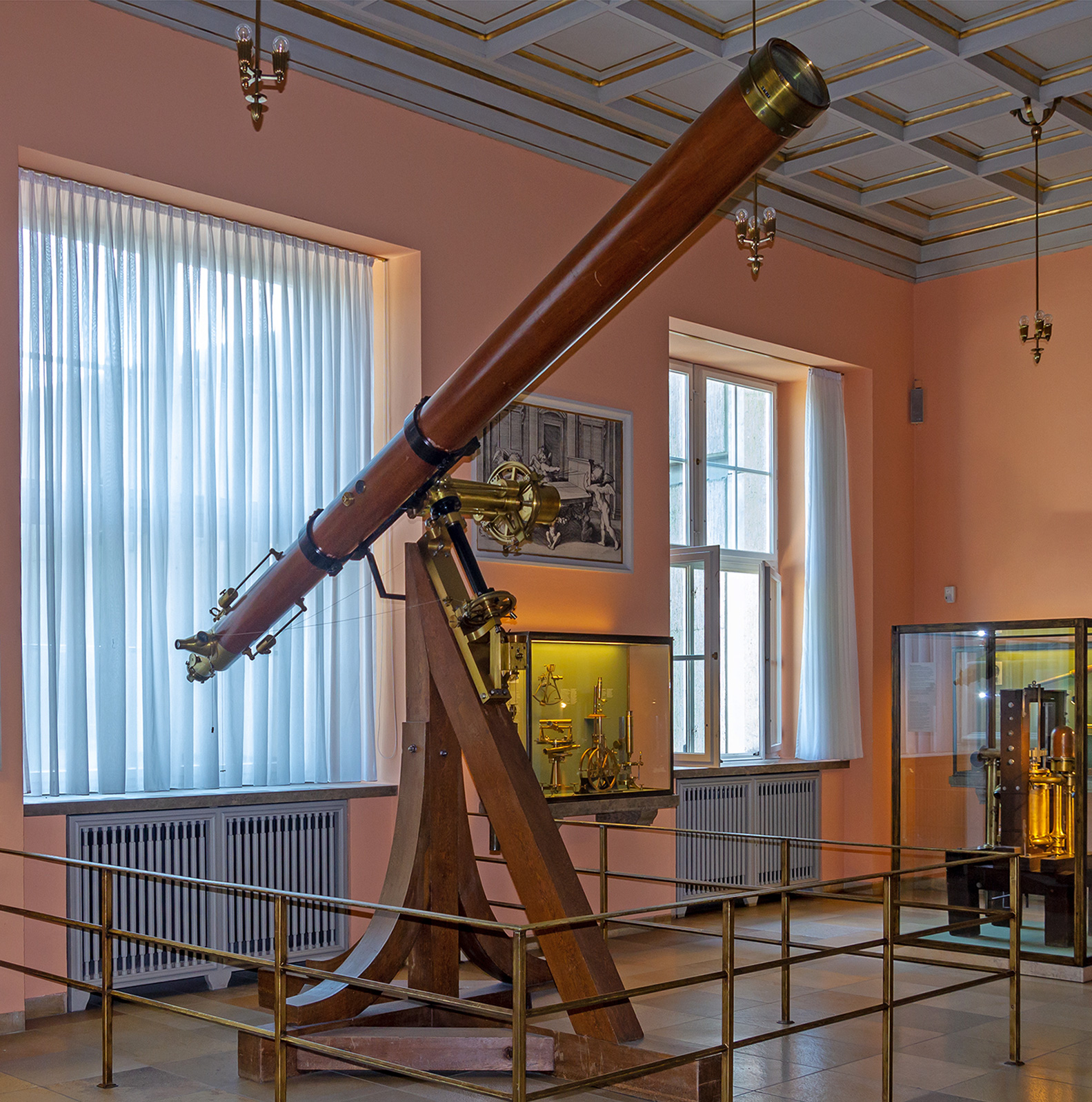 The Merz und Mahler telescope used by Galle to spot Neptune