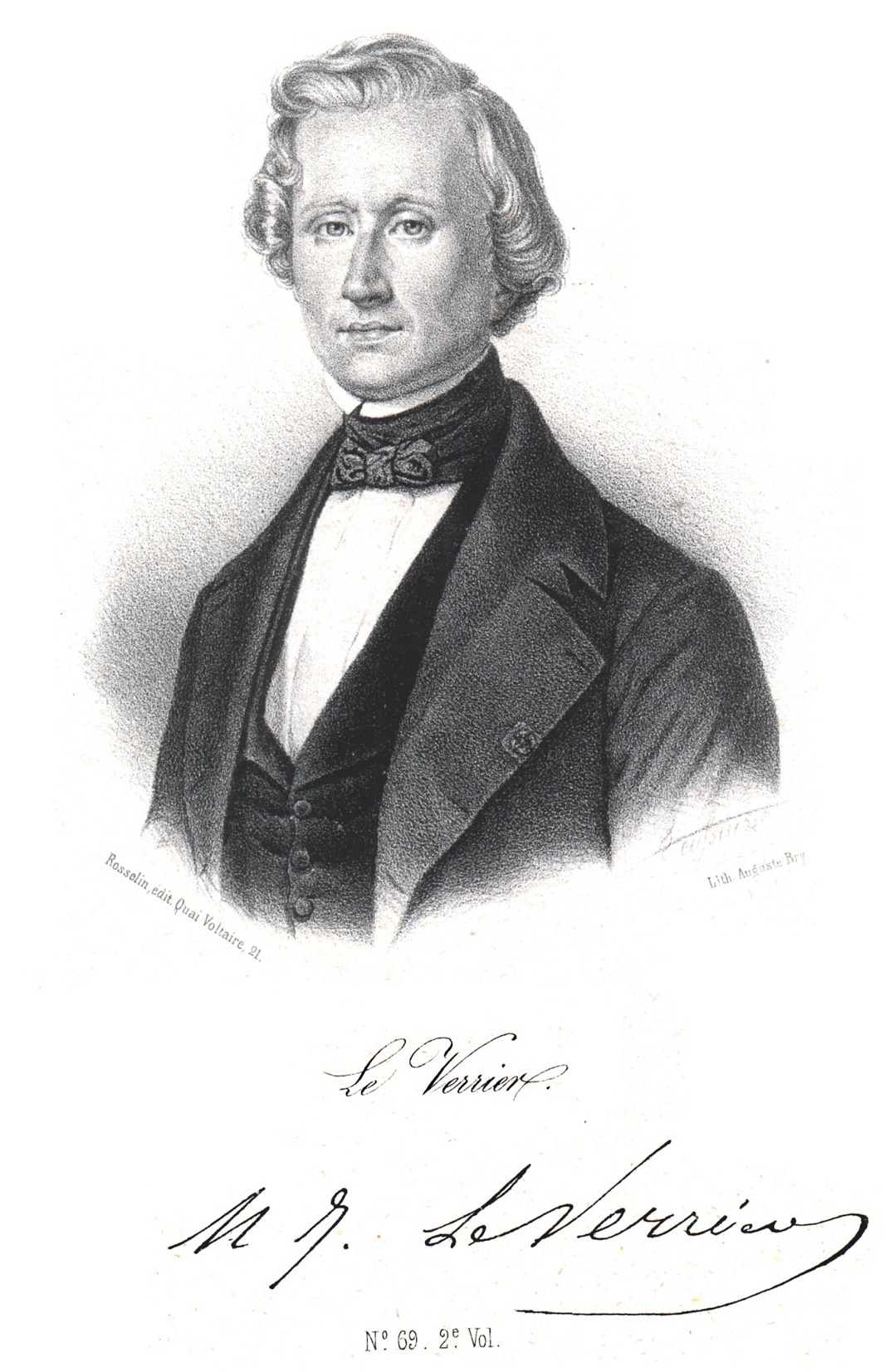 Portrait of Urbain Le Verrier